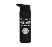 Saddleworth You'll Never Leave Mens Womens Kids Stainless Steel Insulated Water Bottle