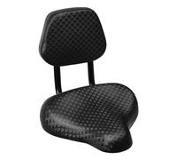 Saddow with Flexible Backrest, Comfortable Seat with Backrest for Long Walks, Road and Mountain Bikes, Accessory for Travel, Leisure and Travel with the
