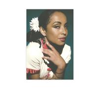 Sade Adu Singer Sensual Portrait Poster 2 Canvas Office Decor | Unframe-style, Multiple sizes, Multiple frame styles, Wall Art, Decor Print, Home Decor