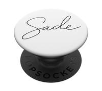 Sade Name Women Cute Girl Elegant Female Love Handwriting PopSockets Adhesive PopGrip