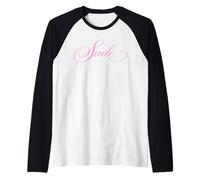 Sade Name Women Elegant Cute Wife Fancy Girl Girlfriend GF Raglan Baseball Tee
