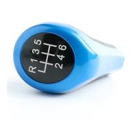 SADETTB Compatible with for 1 Series E81 E82 E87 for 3 E46 E90 E91 E92 5 6 for Speed Blue Gear Shift Knob Head Ball Arm