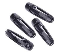 SADETTB Decorative Cover Compatible with Dodge for Durango 2004-2009 for Chrysler for Aspen 2007-2010 Carbon Car Exterior Door Handle Housing