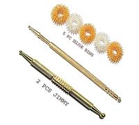 SADGURU HEALTH CARE Sujok Acupressure Jimmy(2 Pc) + 5 Pc Sujok Ring