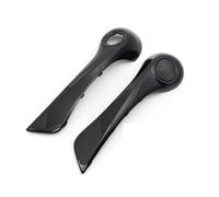 SADHADAH Car Door Handle 2PCS LHD Car Interior Door Front Left Right Pull Grab Inner Handle Outer Cover for Koleos I 2008-2016 Door Handle(L R Cover-Polished)