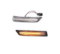 SADHADAH Marker Lights For Chrysler For Country 2008-2016 Side Mirror Turn Signal Light Sequential Blink Flow Full LED(Clear Lens)