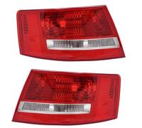 SADHADAH Rear Indicator For A6 S6 C6 2005 2006 2007 2008 Left Right Side Tail Lamp Rear Light Brake With Car Tail Lights(Pair-2PCS)