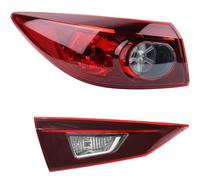 SADHADAH Rear Indicator For Mazda 3 For Axela 2014 2015 2016 2017 2018 Left Right Side Tail Lamp Rear Light Brake With Car Tail Lights(Left-2PC)