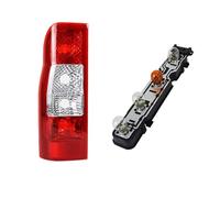 SADHADAH Rear Indicator For Transit For MK7 2006-2014 6C11-13405-AD 6C11-13404-AD Car Rear Bumper Reflector Tail Lamp Brake Light Circuit Board Car Tail Lights(With Bulb Left)