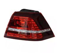 SADHADAH Tail Light Rear Lamp For VW For Golf 7 2013-2017 LED Tail Light Lights Rear Brake Lamp Turn Signal Reversing Driving(Outside Right)