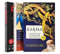 Sadhguru: A Yogi's Guide Collection 3 Books Set (Inner Engineering, Karma, Death)