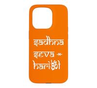 Sadhna Seva and Haribol Case for iPhone 15 Pro