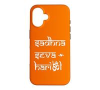 Sadhna Seva and Haribol Case for iPhone 16