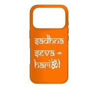 Sadhna Seva and Haribol Case for iPhone 17 Pro