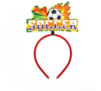 SaDiao World Cup Soccer Ball Headband, 2 Pcs, Football Theme Party Accessory (002,standard)