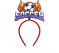 SaDiao World Cup Soccer Ball Headband, 2 Pcs, Football Theme Party Accessory (005,standard)