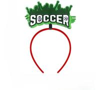 SaDiao World Cup Soccer Ball Headband, 2 Pcs, Football Theme Party Accessory (013,standard)