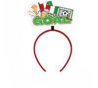 SaDiao World Cup Soccer Ball Headband, 2 Pcs, Football Theme Party Accessory (025,standard)