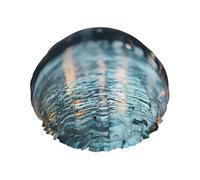 Sadness Stormy Day Umbrellas Print Shower Cap For Women,Reusable Bath Cap,Breathable Shower Caps,Bathing Shower Caps With Adjustable