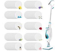 Sadnyy 100 Pieces Replacement Steam Mop Scent Discs Fragrance Scented Pads 10 Different Fragrance Discs Compatible with Bissell Powerfresh and Symphony Series Fits Model 1940,1806 and 1132