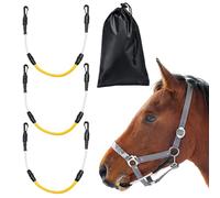 Sadnyy 3 Pcs Equestrian Tack Accessories Horse Calming Pacifier Latex Mouth 28 Inch Horse Boredom Toy Chew Universal Horses Relaxation Enrichment Tool for Handler Racecourse Equestrians Training Camp