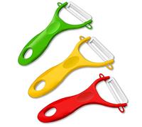 Sadocom Vegetables Peeler Advanced Ceramic Peeler, Set of 3