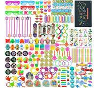 Sadodo Kids Party Bag Fillers,Pack 200PCS Favour Toy Assortment,Openning Ring,Slap Bands,finger skateboarding,Clap Hands,Birthday Bag Toys Fillers Gift for Kids Boys Girls Halloween Christmas A1008