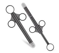 Sadodo Lubricant Applicator (2-Pack) - Reusable Lube Launcher Rounded Smooth Tip,10ml Precise Scale & Leak-Proof Cap,Comfortable Mess-Free Intimate Gel Dispenser for Personal Care