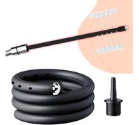 Sadodo Silicone Anal Douche,Enema Colon Cleansing Anal Irrigation,Long Shower Enema Tube,Douche Long Tubes Enema Colonic Irrigation, for Women Men (Long 50CM)