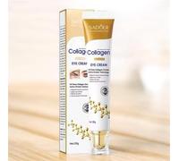 SADOER Anti-Wrinkle Eye Cream with Collagen, 20 g, Formula with Active Protein Technology