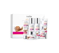 SADOER Snail Collagen Kit 6-Piece Anti-Aging Skin Care Set with Hydrolyzed Collagen & Snail Secretion Filtrate