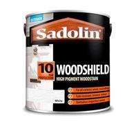 SADOLIN 10 Year Protection, Woodshield, White, High Pigment Woodstain, 750ml tin