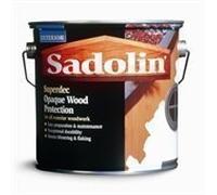 Sadolin 2.5 litre Gloss Black Opaque Wood Stain