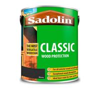 Sadolin Classic Wood Protection 5 Litre - Ebony - 5012924 - Perfect For Timber Preservation