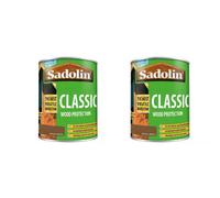 Sadolin Classic Wood Protection African Walnut 1L Pack Of 2