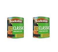 Sadolin Classic Wood Protection Ebony 1L Pack Of 2