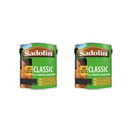 Sadolin Classic Wood Protection Ebony 2.5L Pack Of 2