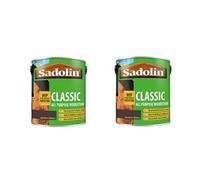 Sadolin Classic Wood Protection Jacobean Walnut 2.5L Pack Of 2