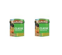 Sadolin Classic Wood Protection Light Oak 5L Pack Of 2
