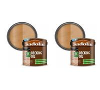 Sadolin Decking Oil (2 In 1) Clear 2.5L Pack Of 2