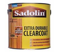 Sadolin Extra Durable Clearcoat Varnish, Satin or Gloss, All Sizes, Oil-Based
