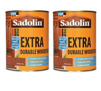 Sadolin Extra Durable Woodstain Antique Pine 500Ml Pack Of 2