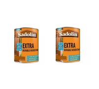 Sadolin Extra Durable Woodstain Heritage Oak 1L Pack Of 2