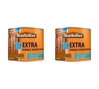 Sadolin Extra Durable Woodstain Heritage Oak 500Ml Pack Of 2