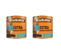 Sadolin Extra Woodstain Dark Palisander 1L Pack Of 2