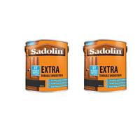 Sadolin Extra Woodstain Ebony 2.5L Pack Of 2