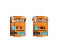 Sadolin Extra Woodstain Jacobean Walnut 2.5L Pack Of 2