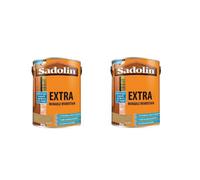 Sadolin Extra Woodstain Light Oak 5L Pack Of 2