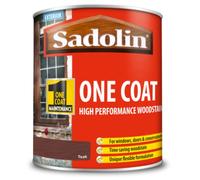 Sadolin One Coat High Performance Woodstain Teak 0.75 L