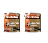 Sadolin Polyurethane Floor Varnish Gloss 2.5L Pack Of 2